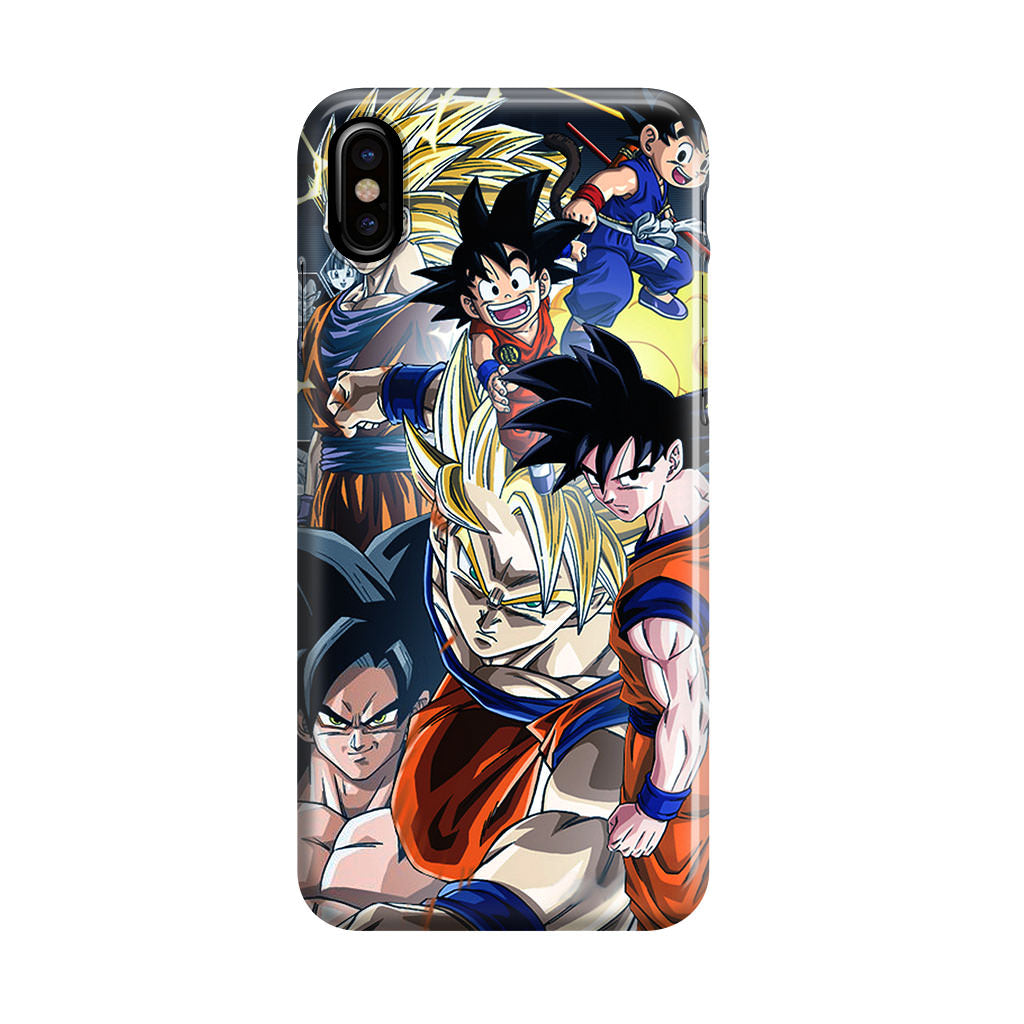 Dragon Ball Z Son Goku iPhone X / XS / XS Max Case