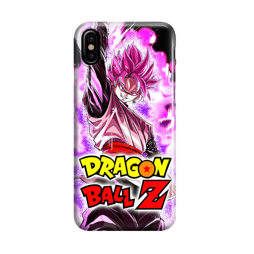 Dragon Ball Z Son Goku Black Rose Saiyan iPhone X / XS / XS Max Case