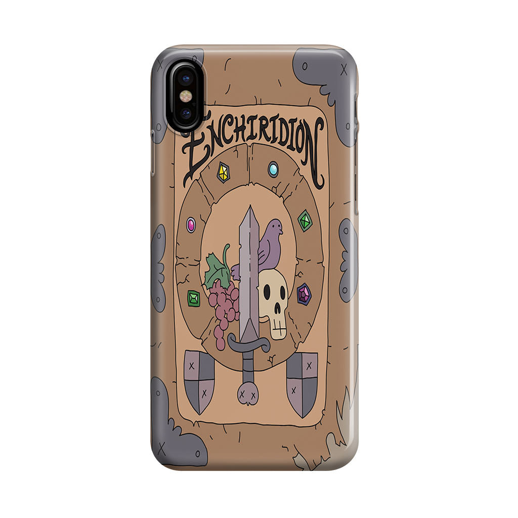 Enchiridion Book iPhone X / XS / XS Max Case