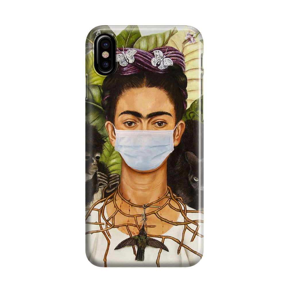 Frida Kahlo Wear Mask iPhone X / XS / XS Max Case