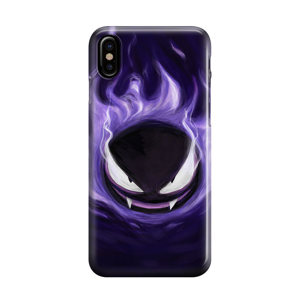 Gastly Ghost iPhone X / XS / XS Max Case