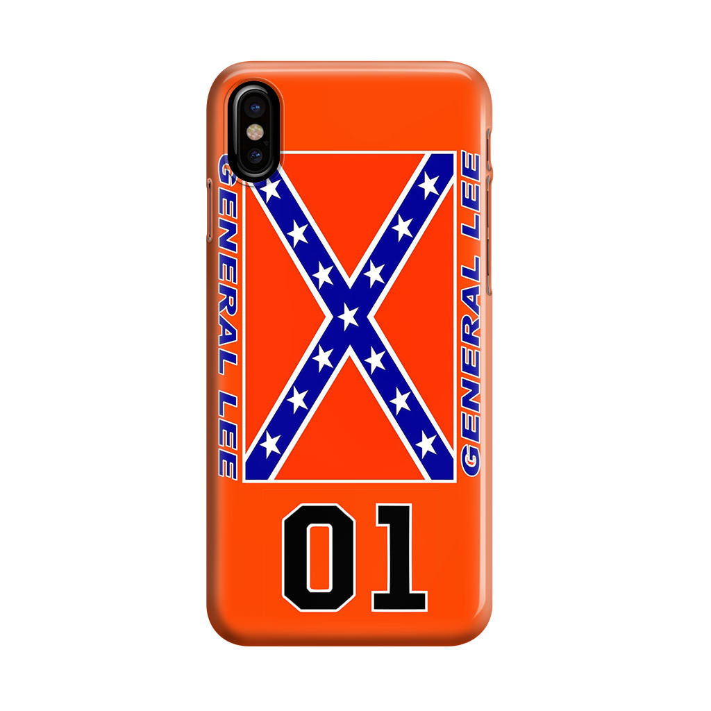 General Lee Roof 01 iPhone X / XS / XS Max Case