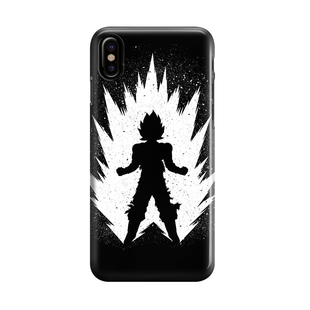 Goku Super Saiyan Black White iPhone X / XS / XS Max Case