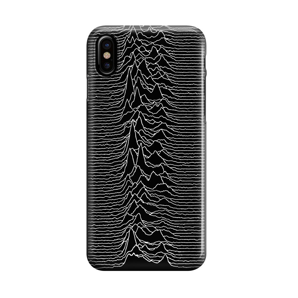 Joy Division Unknown Pleasures iPhone X / XS / XS Max Case