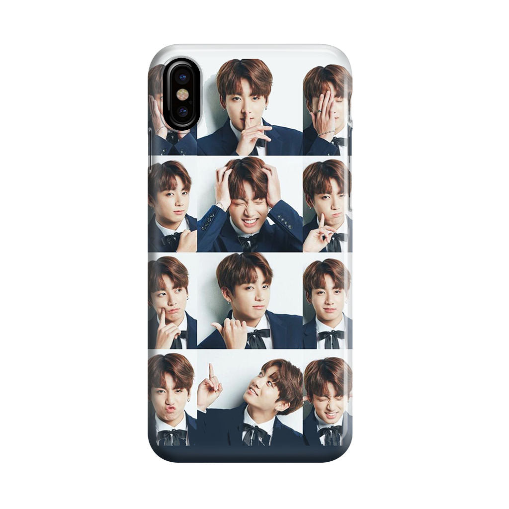 Jungkook Collage iPhone X / XS / XS Max Case