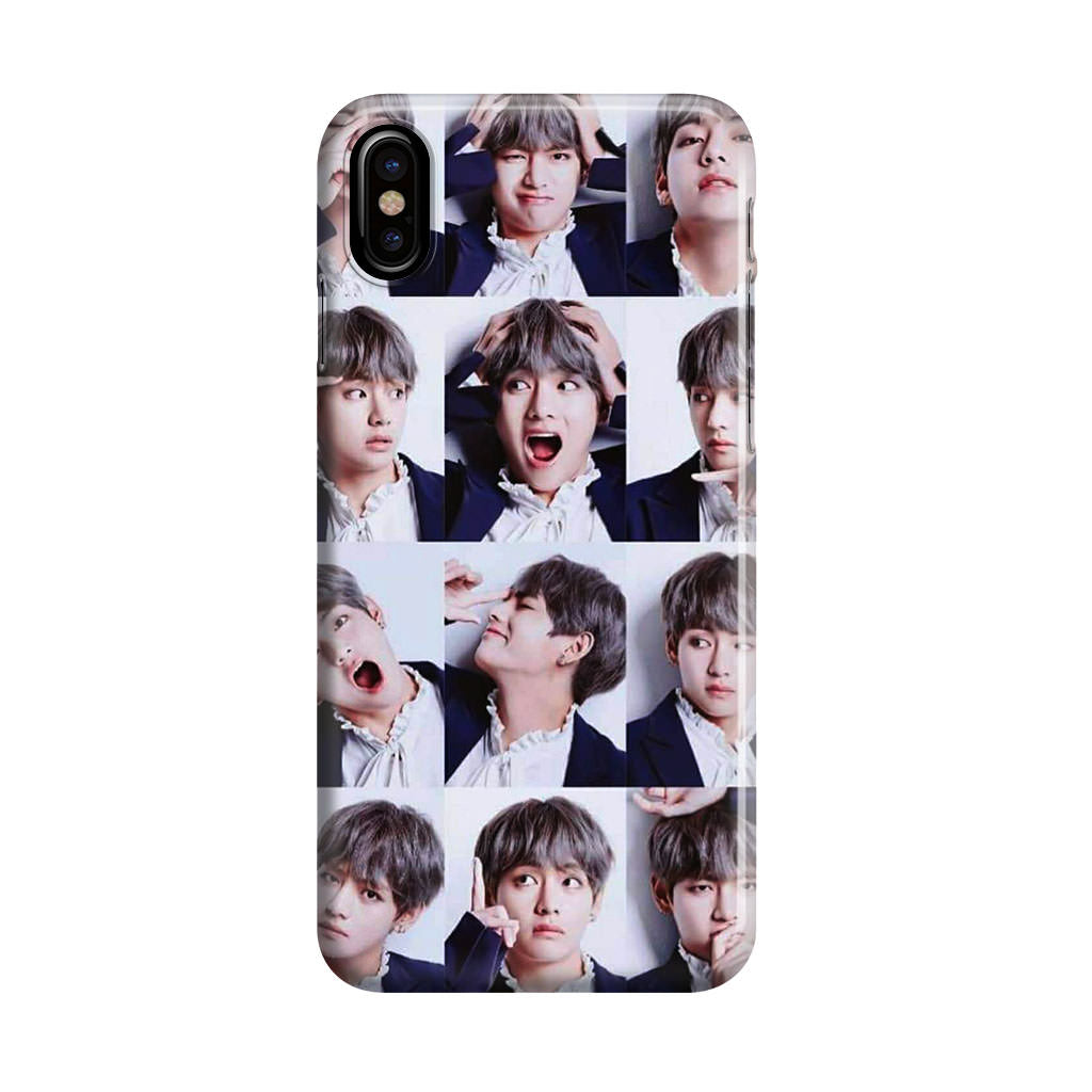 Kim Tae-hyung Collage iPhone X / XS / XS Max Case