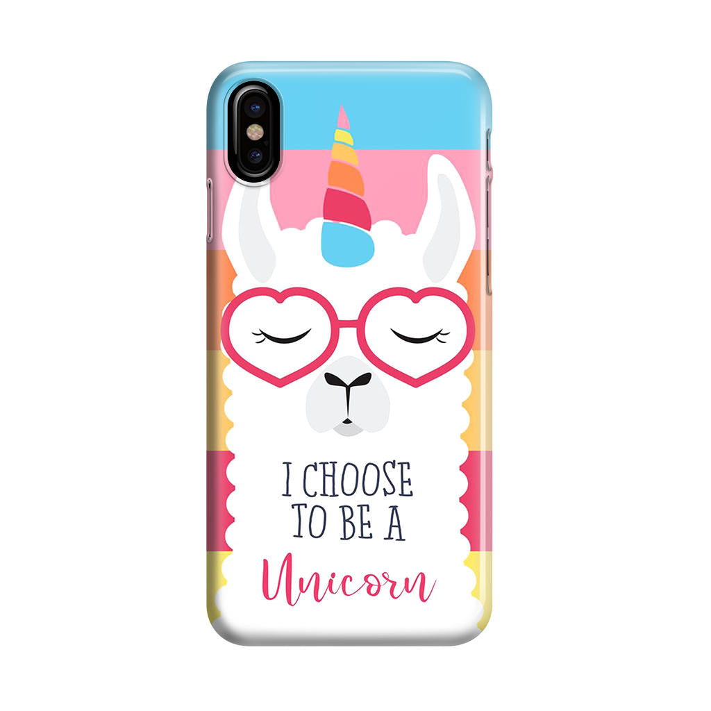 Llama Unicorn iPhone X / XS / XS Max Case