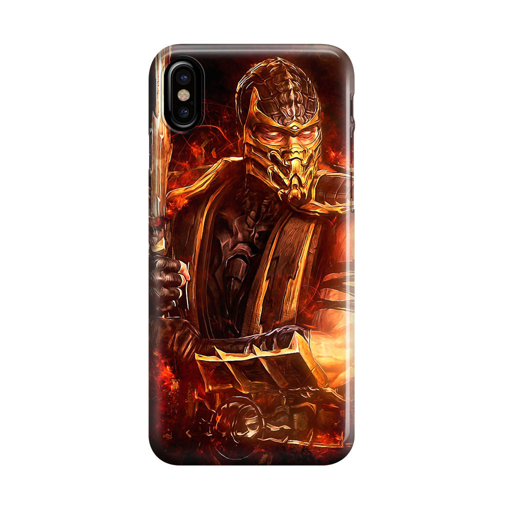 Mortal Kombat Scorpion iPhone X / XS / XS Max Case