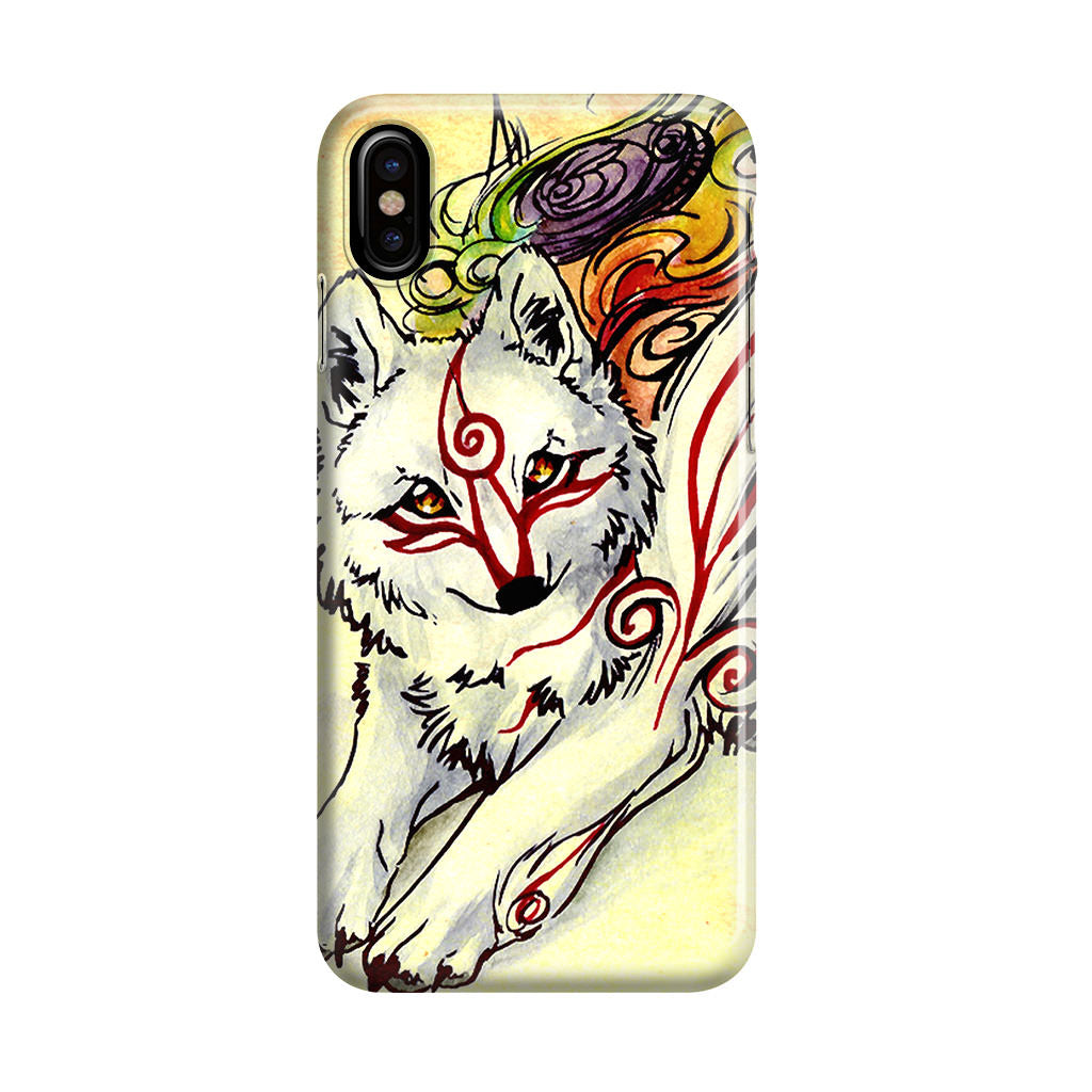 Okami Amaterasu iPhone X / XS / XS Max Case