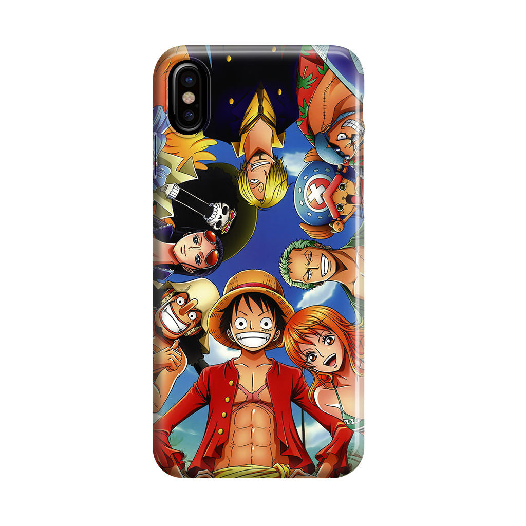 One Piece Luffy Crew iPhone X / XS / XS Max Case