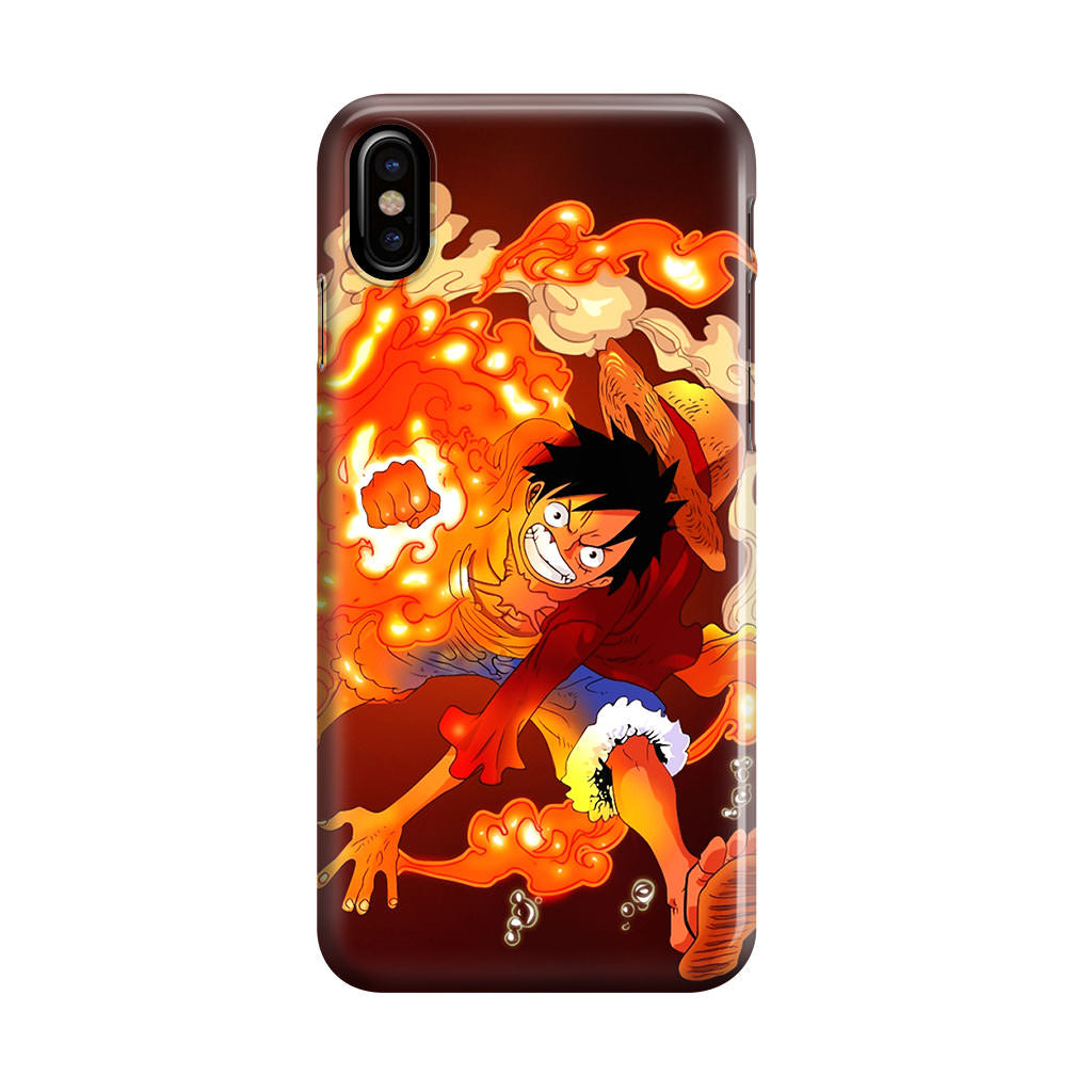 One Piece Luffy Red Hawk iPhone X / XS / XS Max Case