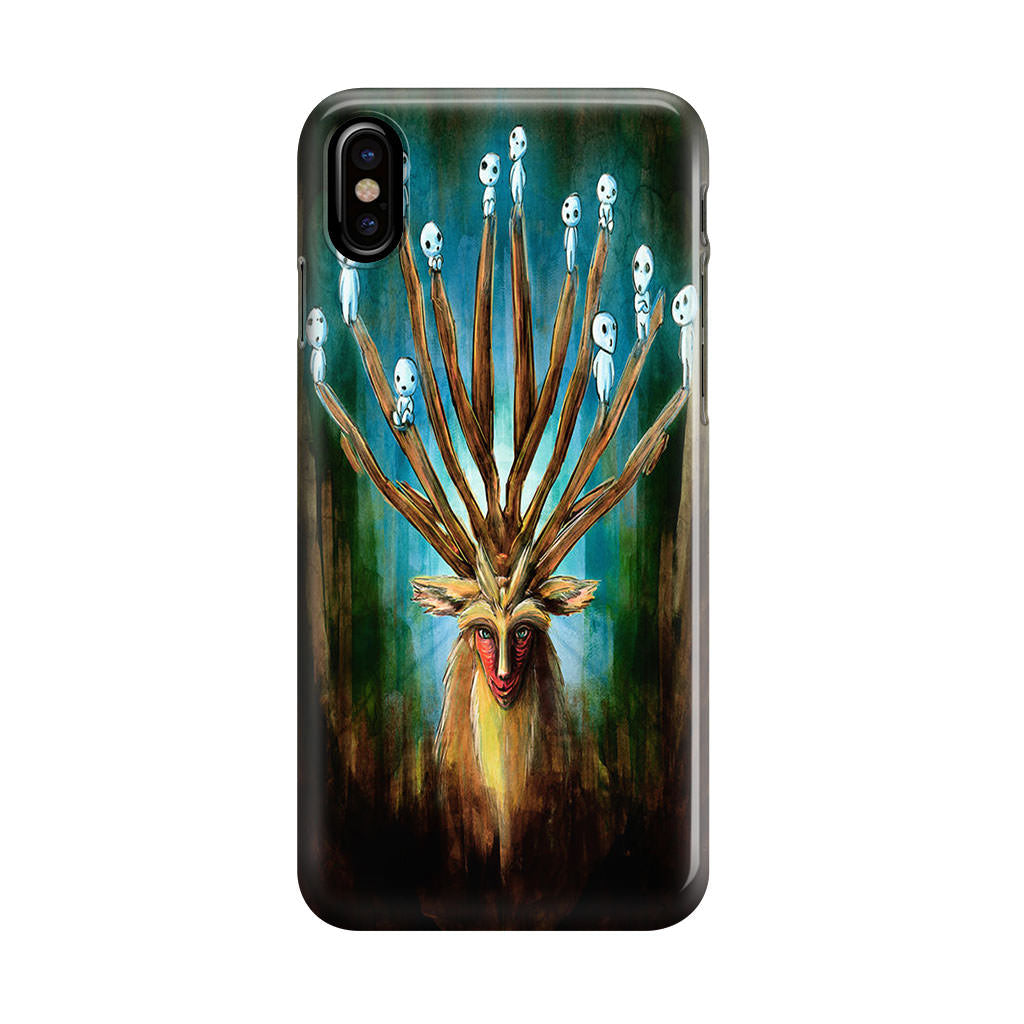 Princess Mononoke Forest Spirit iPhone X / XS / XS Max Case