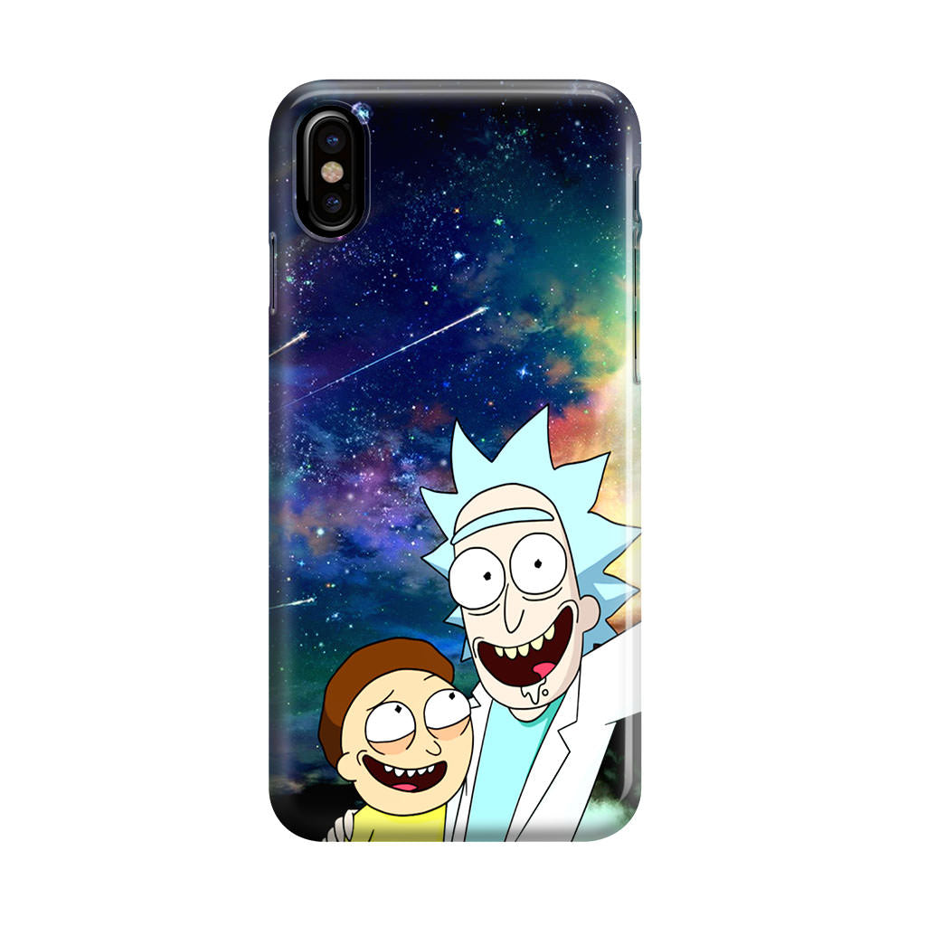 Rick And Morty In The Space iPhone X / XS / XS Max Case