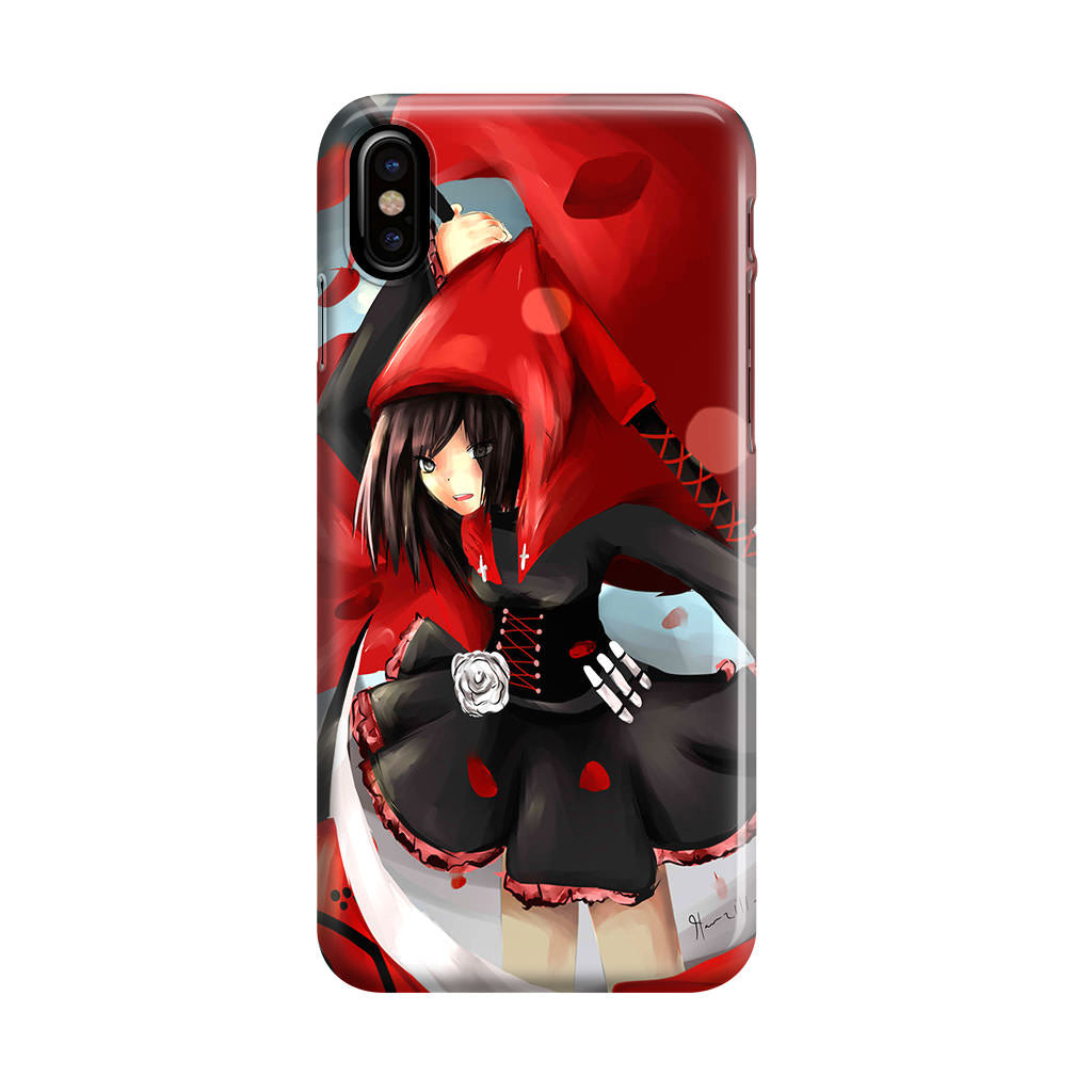 RWBY Ruby Rose iPhone X / XS / XS Max Case