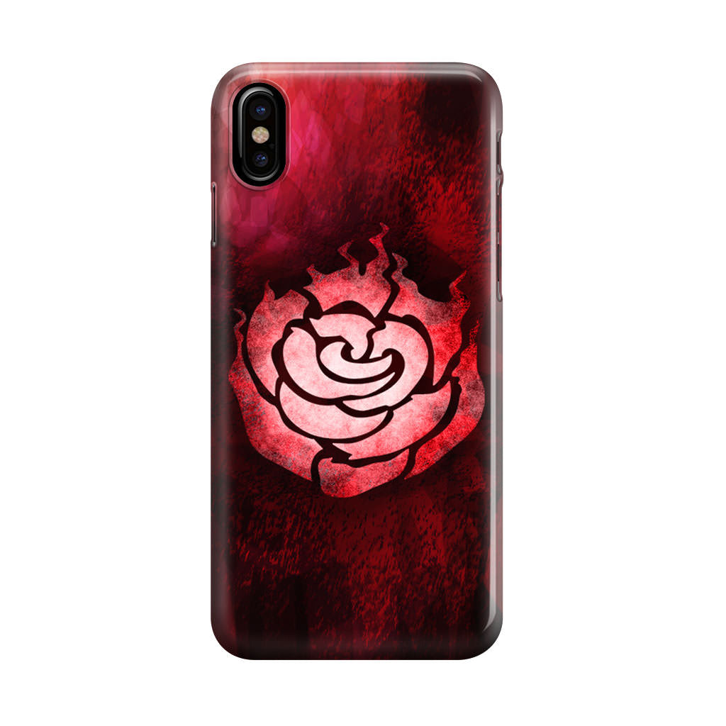 RWBY Ruby Rose Symbol iPhone X / XS / XS Max Case