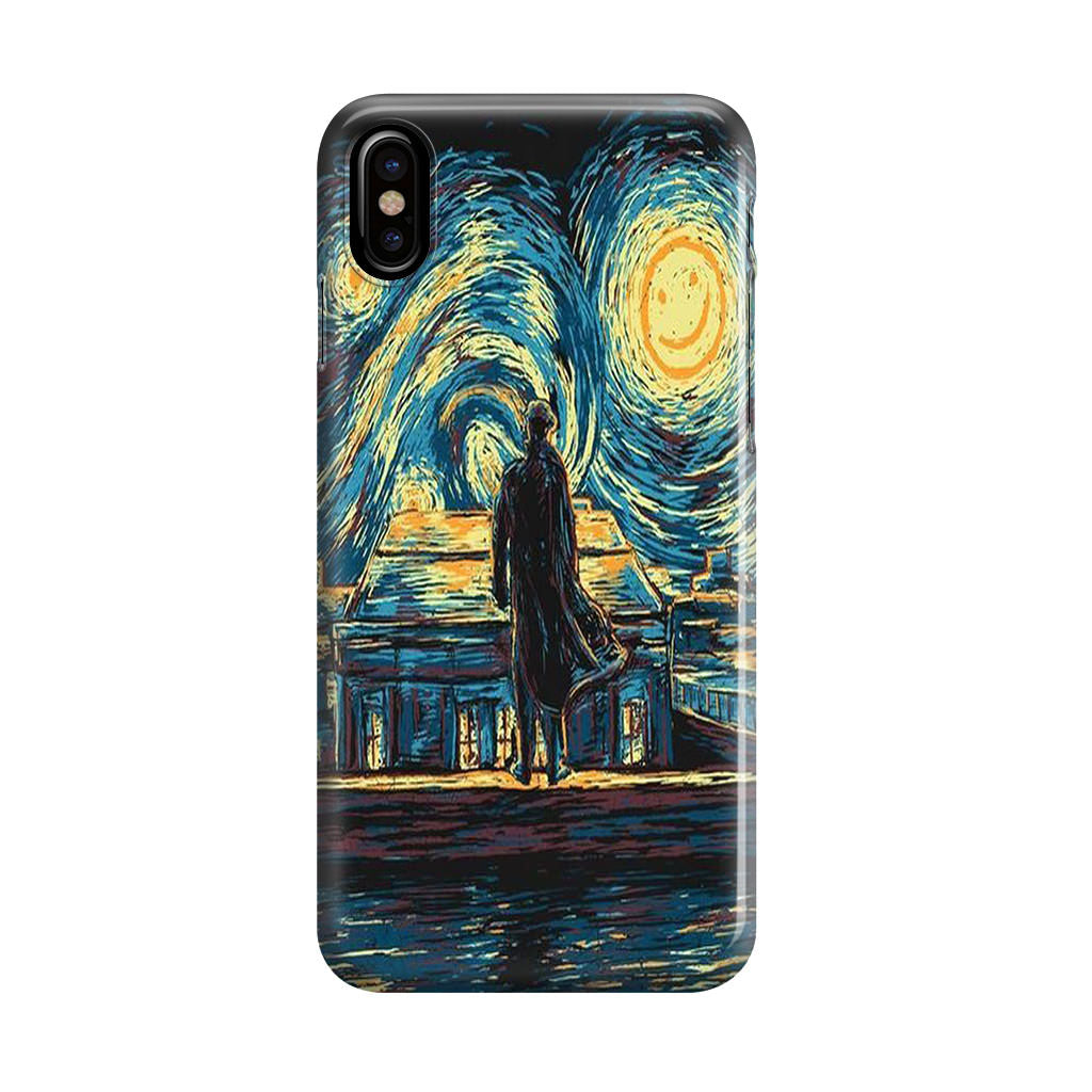 Sherlock Starry Night iPhone X / XS / XS Max Case