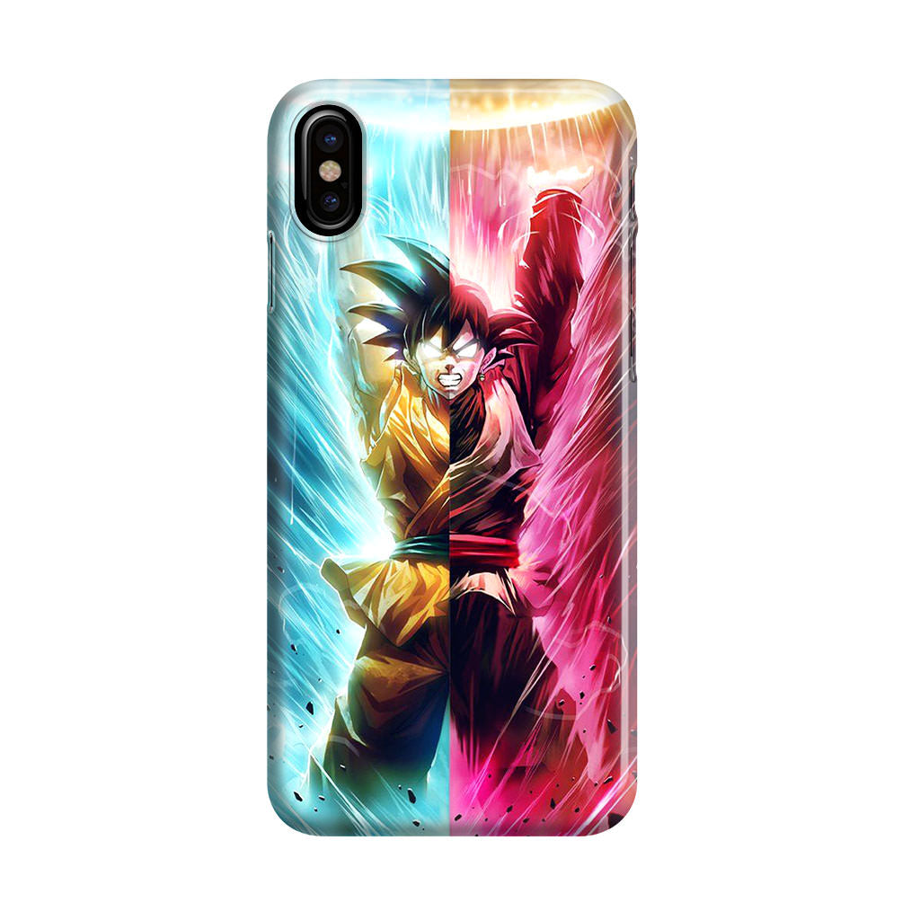 Spirit Bomb Split Goku Dragon Ball iPhone X / XS / XS Max Case