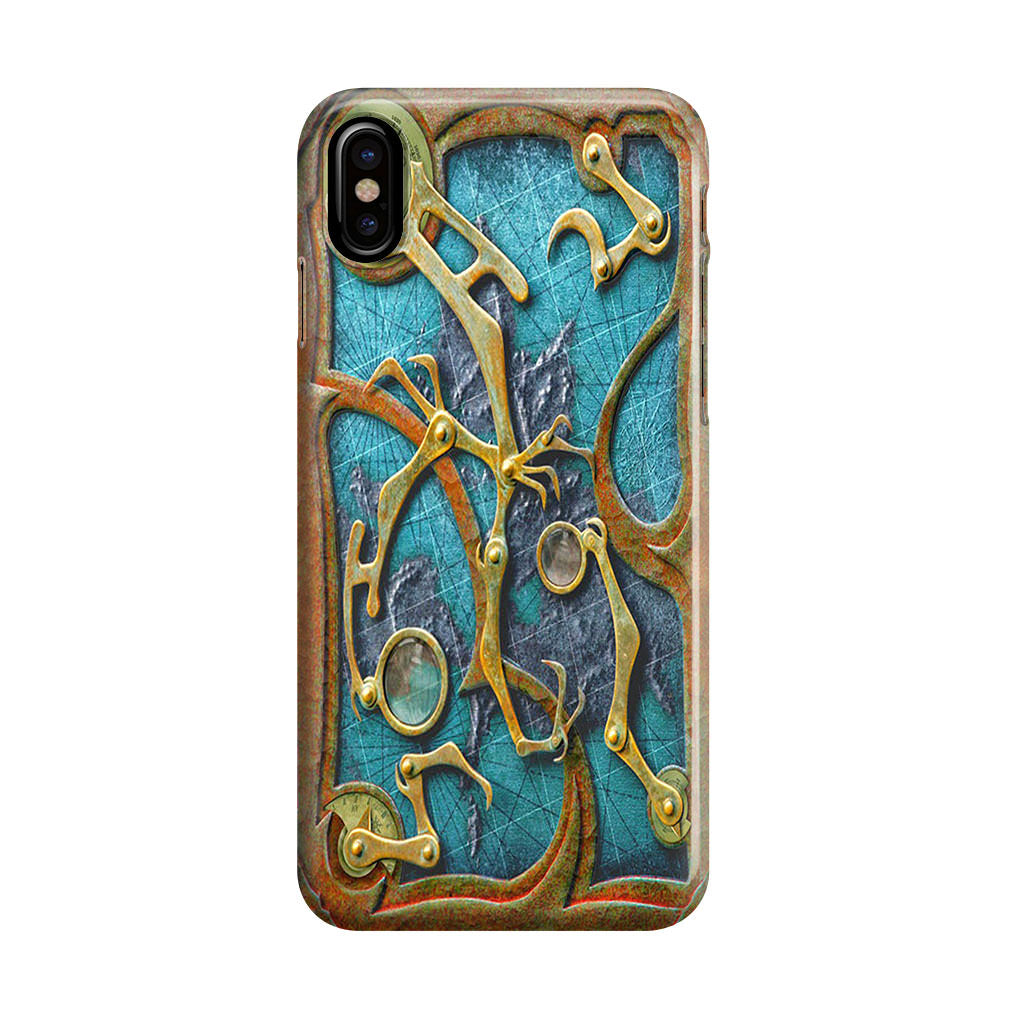 Steampunk Book Cover iPhone X / XS / XS Max Case