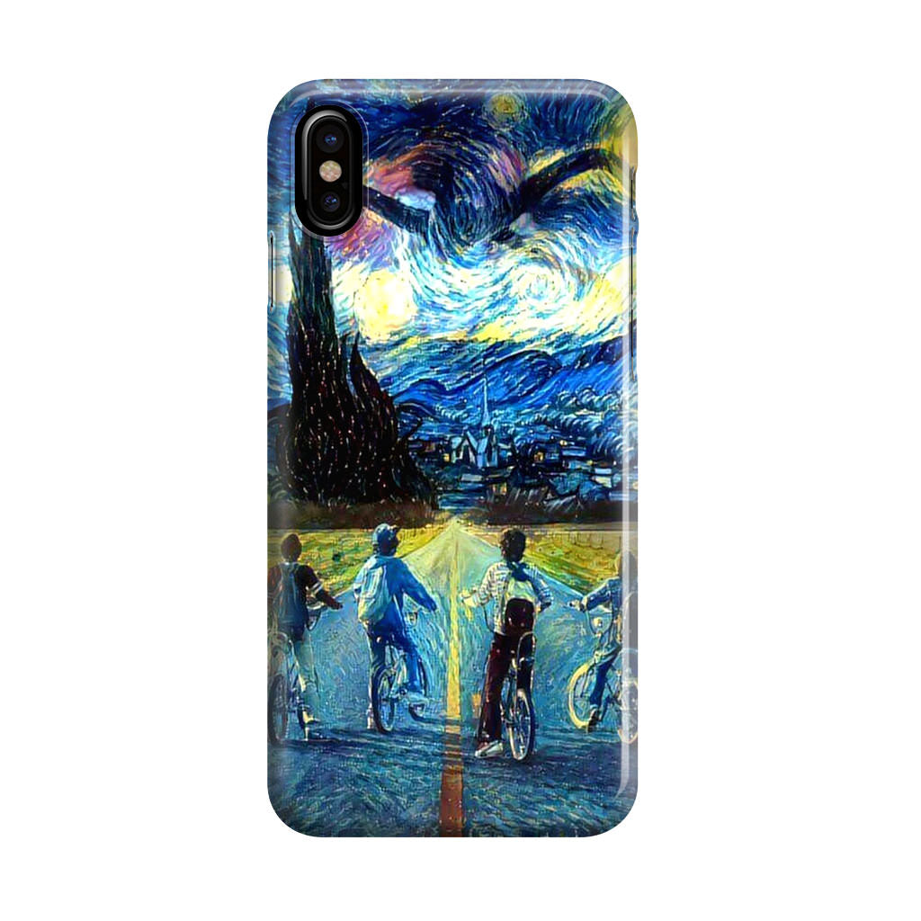 Stranger At Starry Night iPhone X / XS / XS Max Case