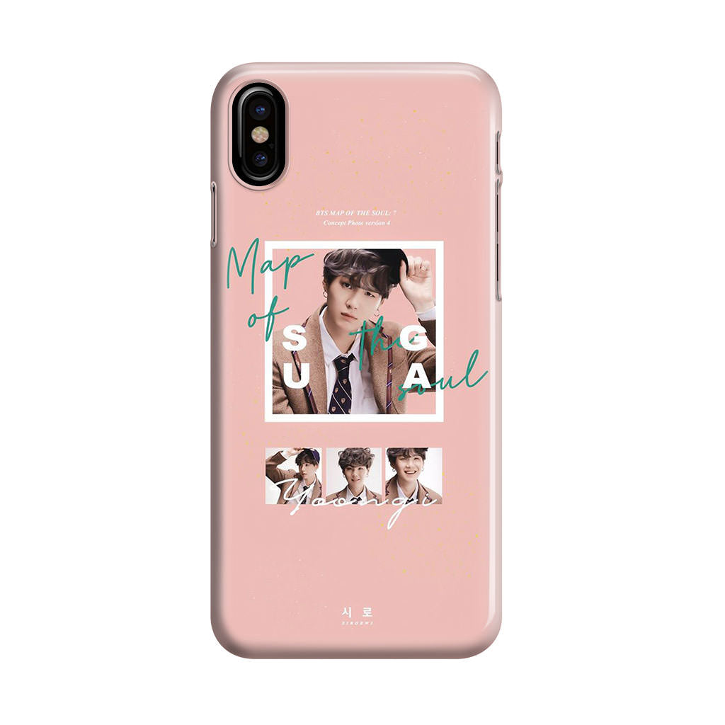 Suga Map Of The Soul BTS iPhone X / XS / XS Max Case