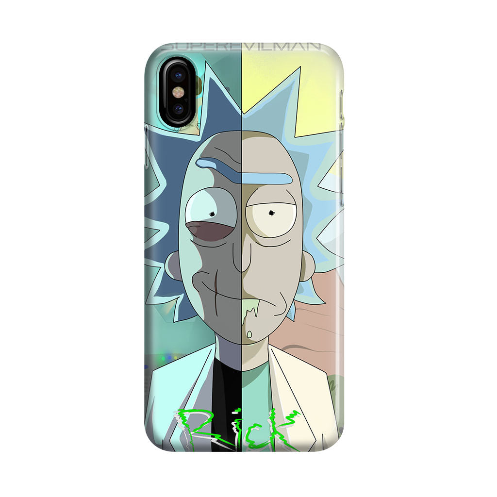 Super Evil Man Rick And Rick iPhone X / XS / XS Max Case