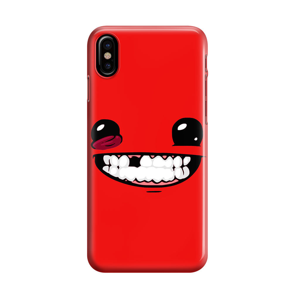 Super Meat Boy iPhone X / XS / XS Max Case