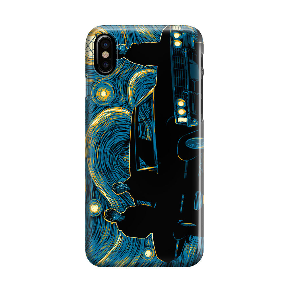 Supernatural At Starry Night iPhone X / XS / XS Max Case