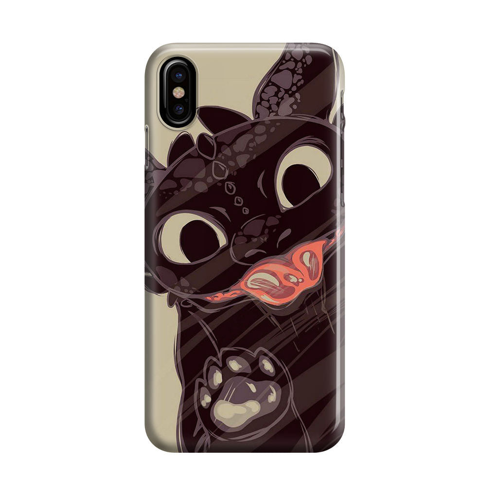 Toothless Dragon Art iPhone X / XS / XS Max Case