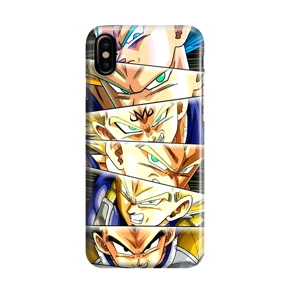 Vegeta Forms iPhone X / XS / XS Max Case