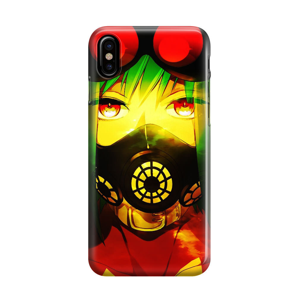 Vocaloid Gas Mask Gumi iPhone X / XS / XS Max Case