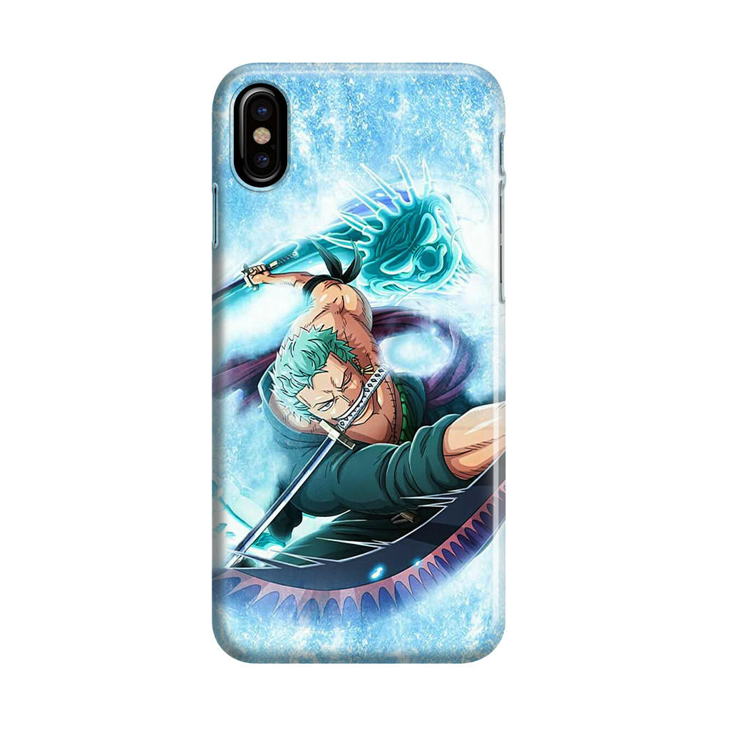 Zoro The Dragon Swordsman iPhone X / XS / XS Max Case