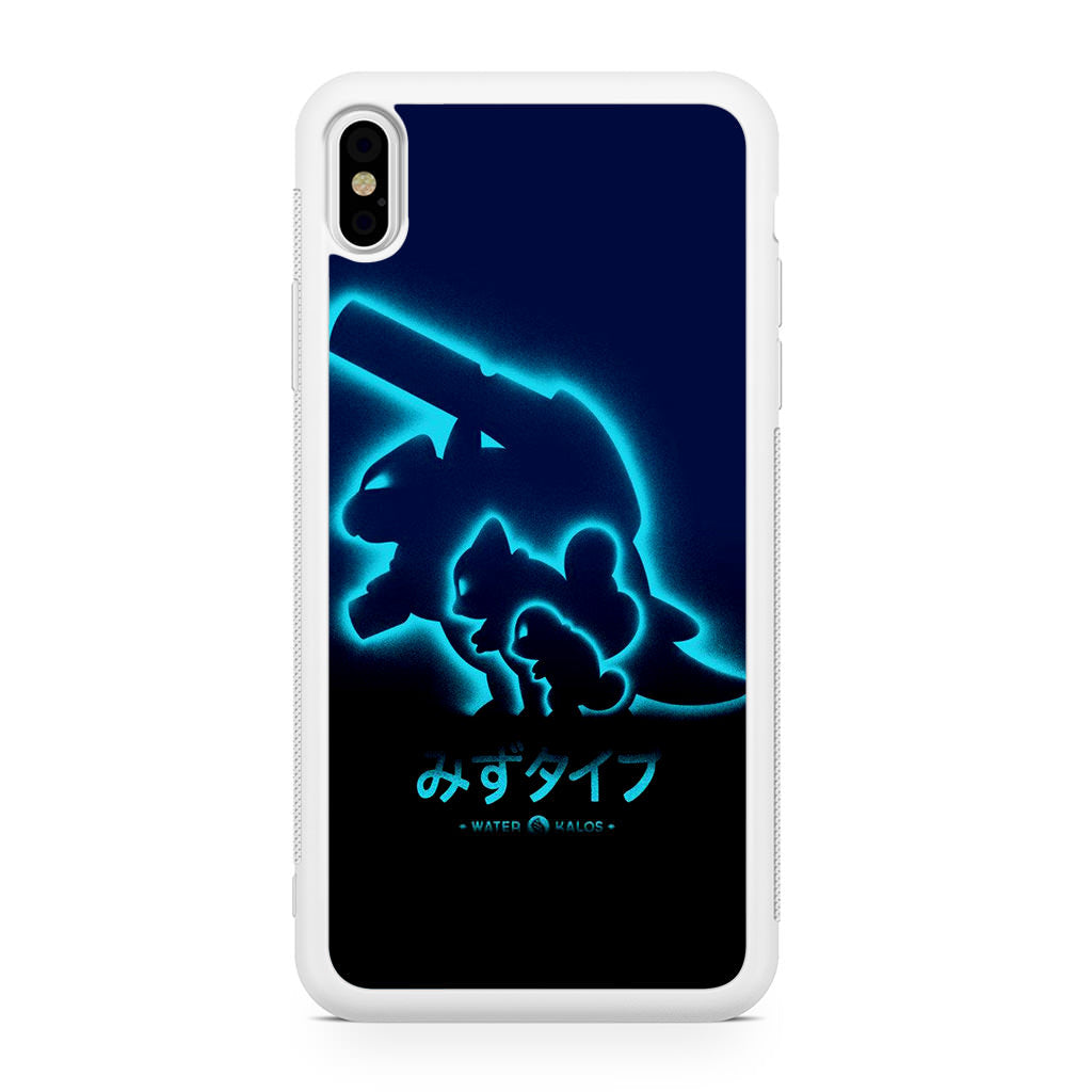 Squirtle Blastoise iPhone X XS XS Max Case Customilo