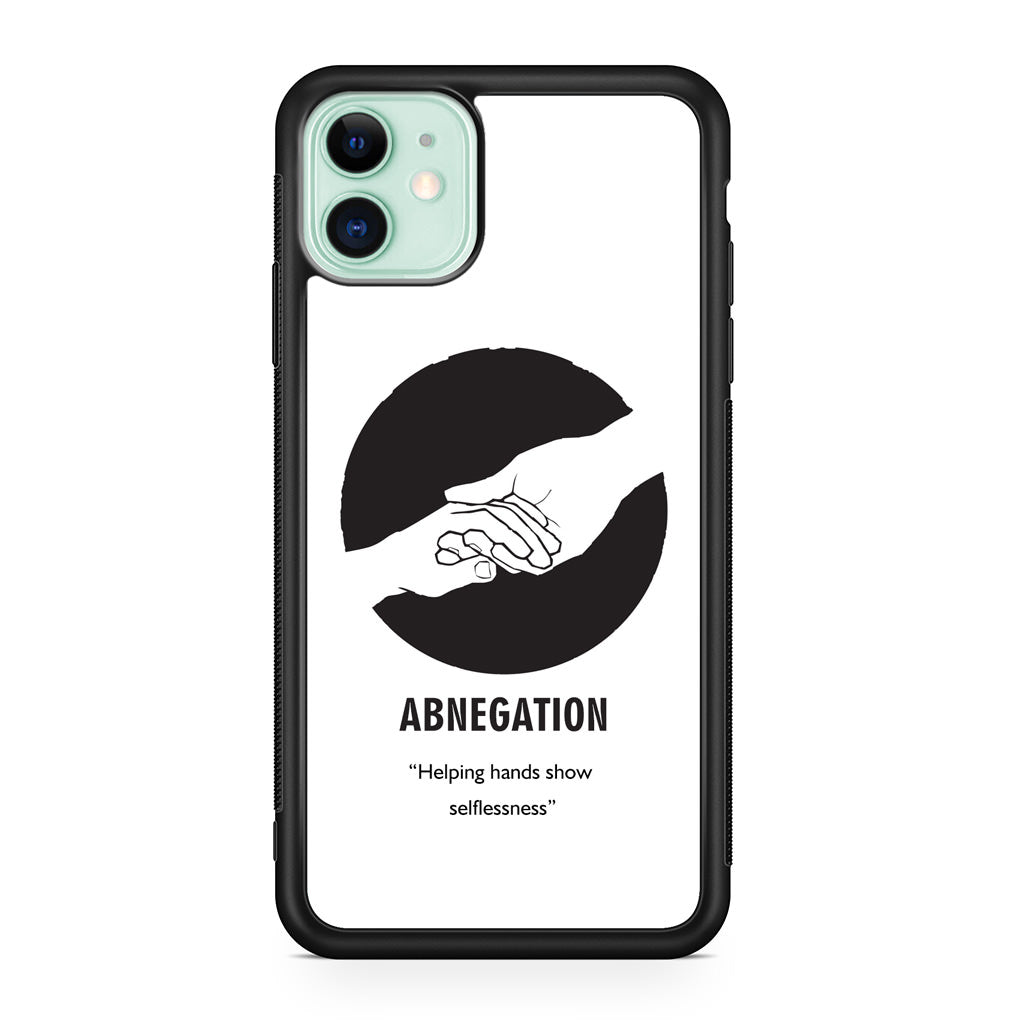 Abnegation Divergent Faction iPhone 11 Case