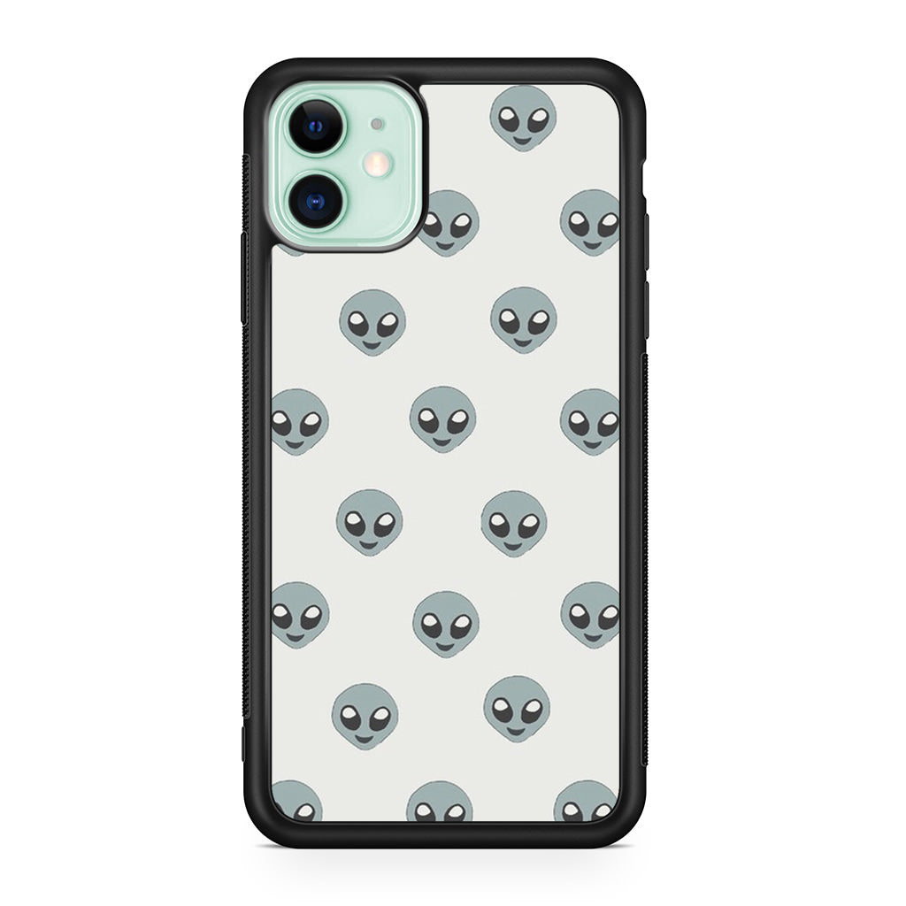 Aliens Pattern iPhone 12 Case