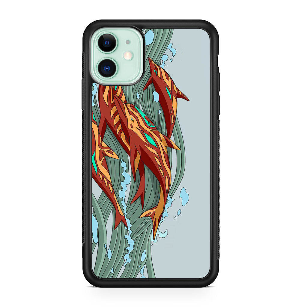 Aquamarine Revenge iPhone 11 Case