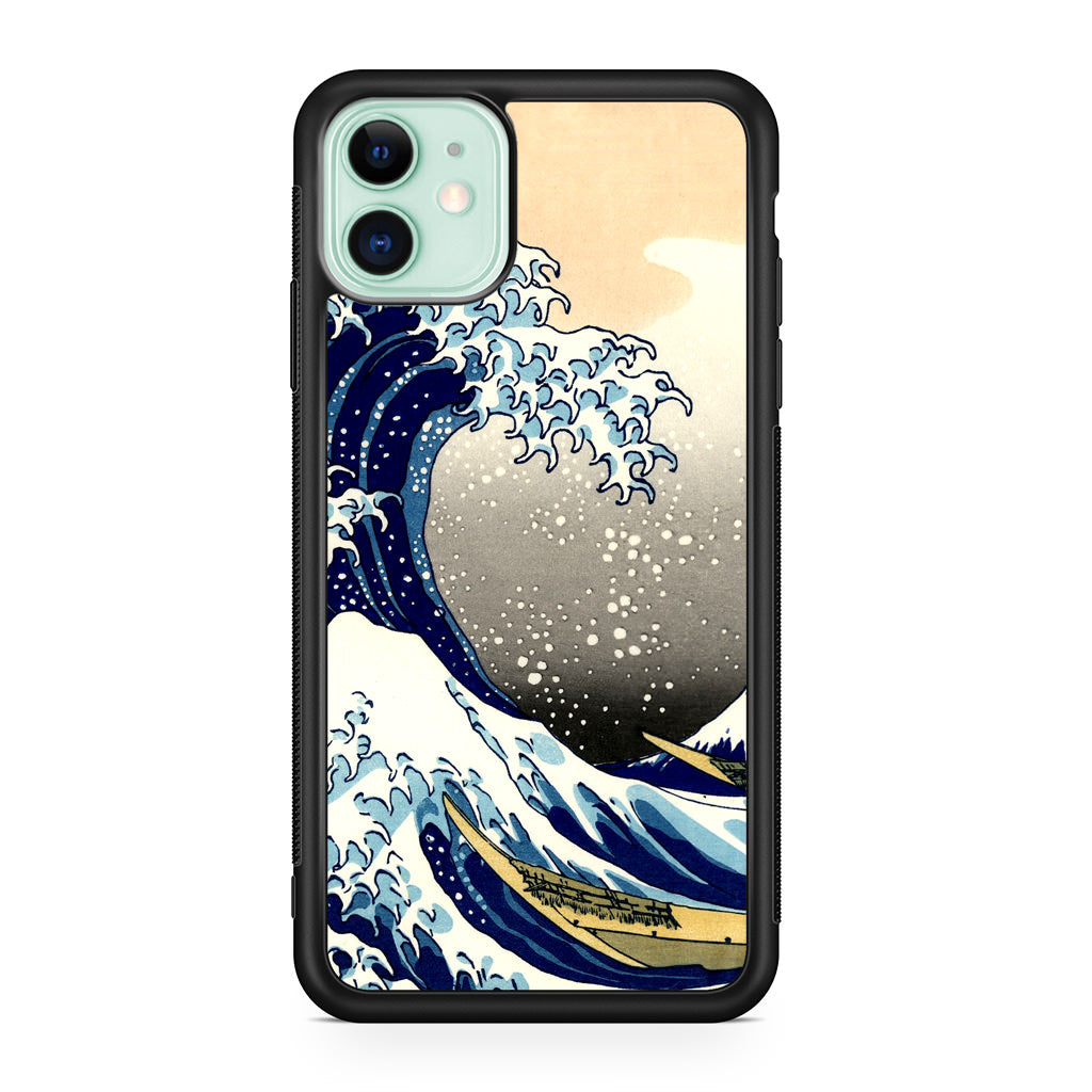 Artistic the Great Wave off Kanagawa iPhone 11 Case