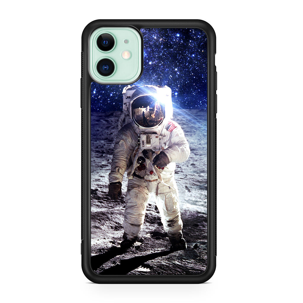 Astronaut Space Moon iPhone 12 Case