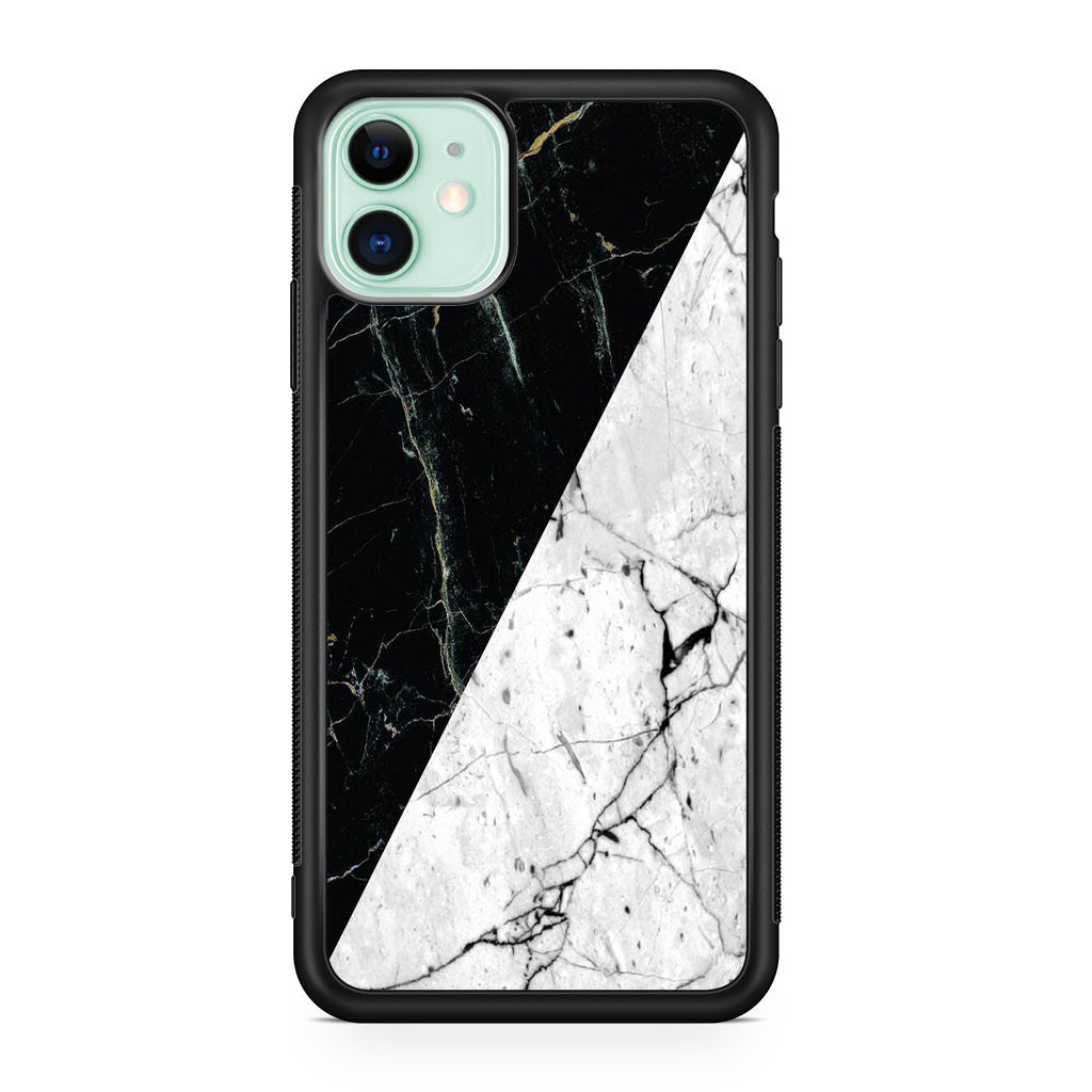 B&W Marble iPhone 12 Case