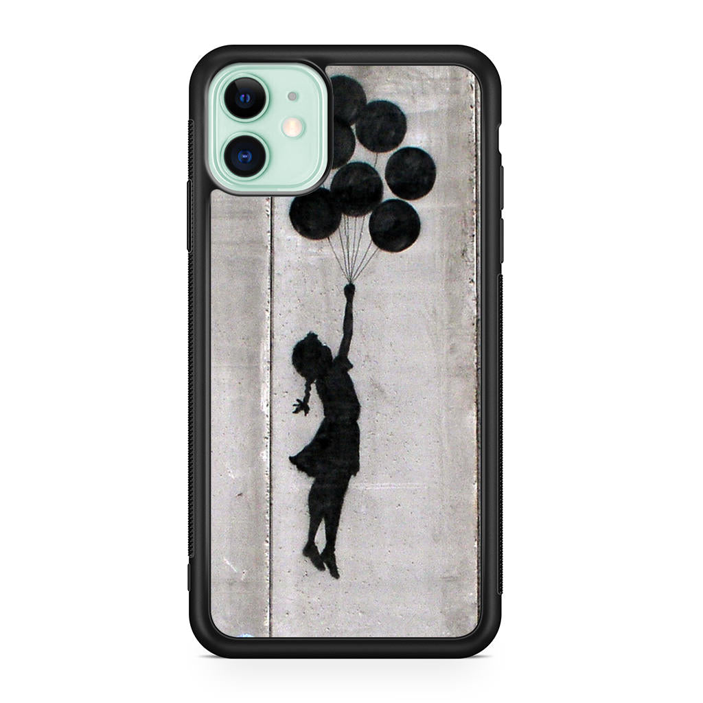 Banksy Girl With Balloons iPhone 12 mini Case