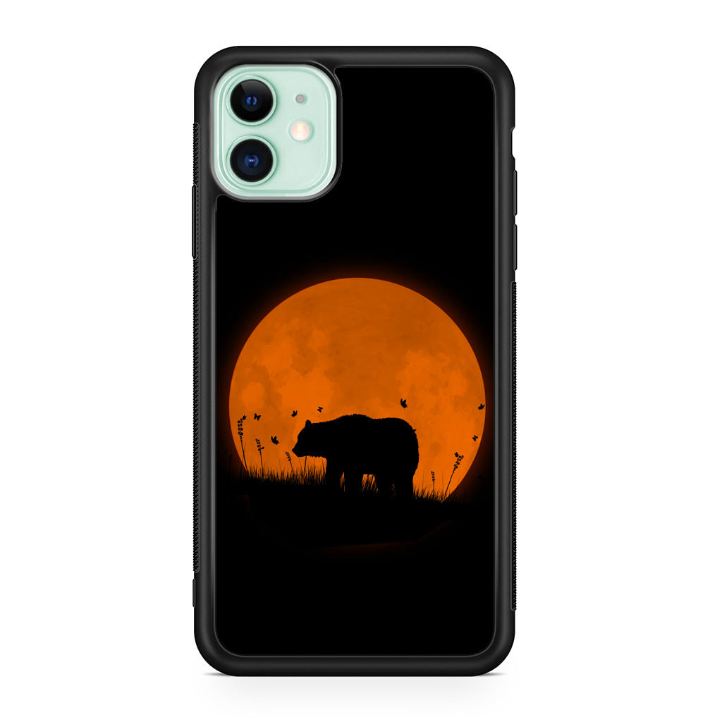 Bear Silhouette iPhone 12 Case