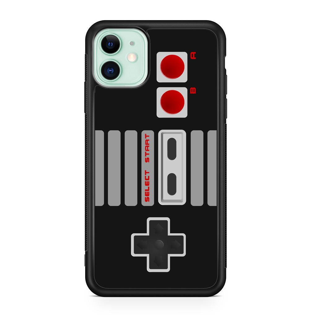 Black Console Controller iPhone 12 Case
