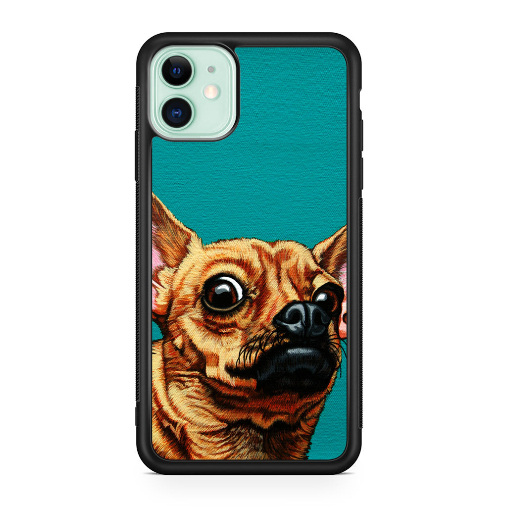 Chihuahua Art iPhone 11 Case