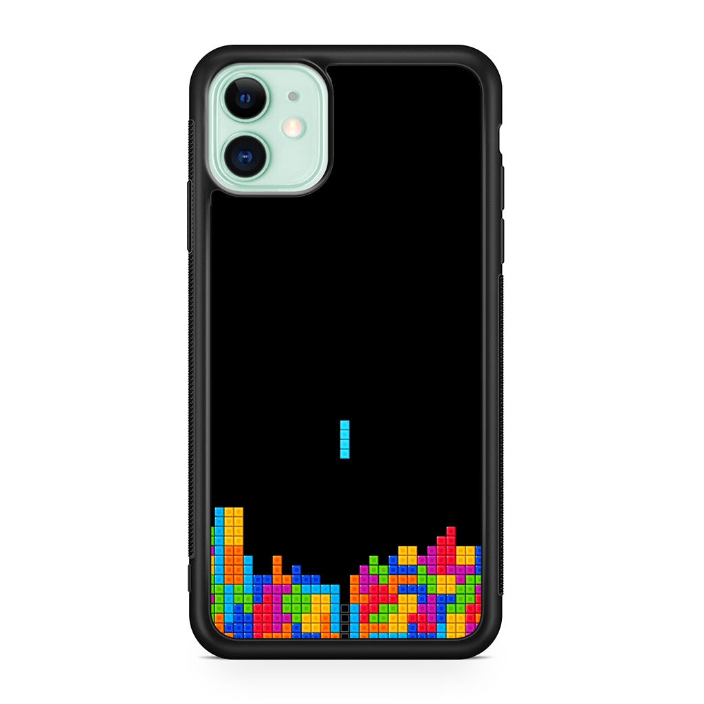 Classic Video Game Tetris iPhone 11 Case