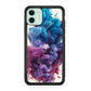 Colorful Dust Art on White iPhone 12 Case