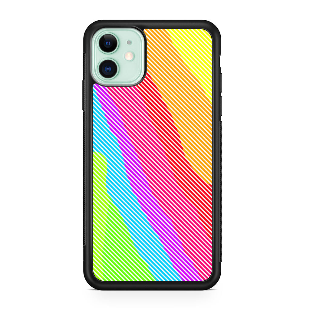 Colorful Stripes iPhone 11 Case