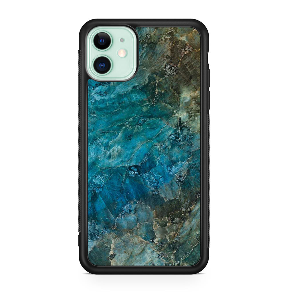 Deep Ocean Marble iPhone 11 Case