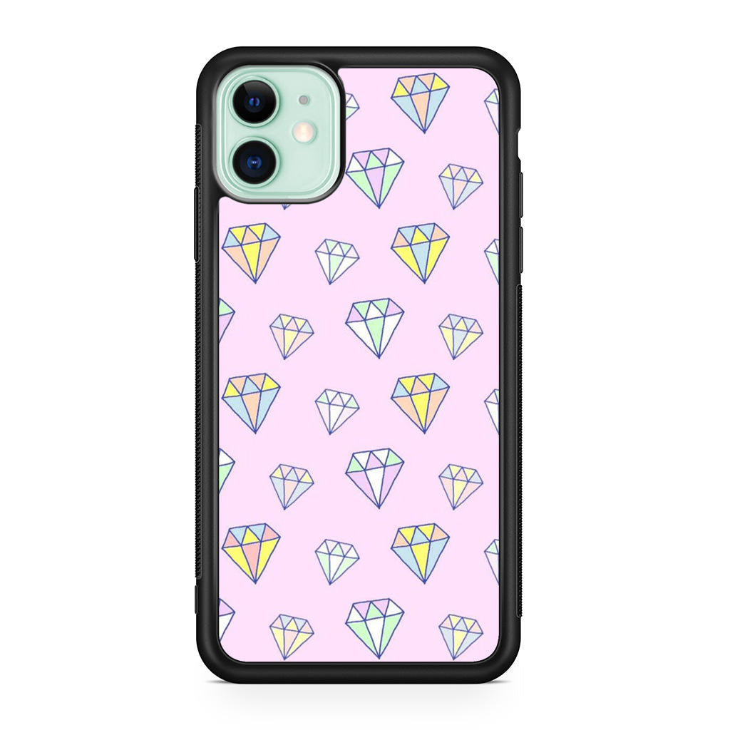 Diamonds Pattern iPhone 11 Case