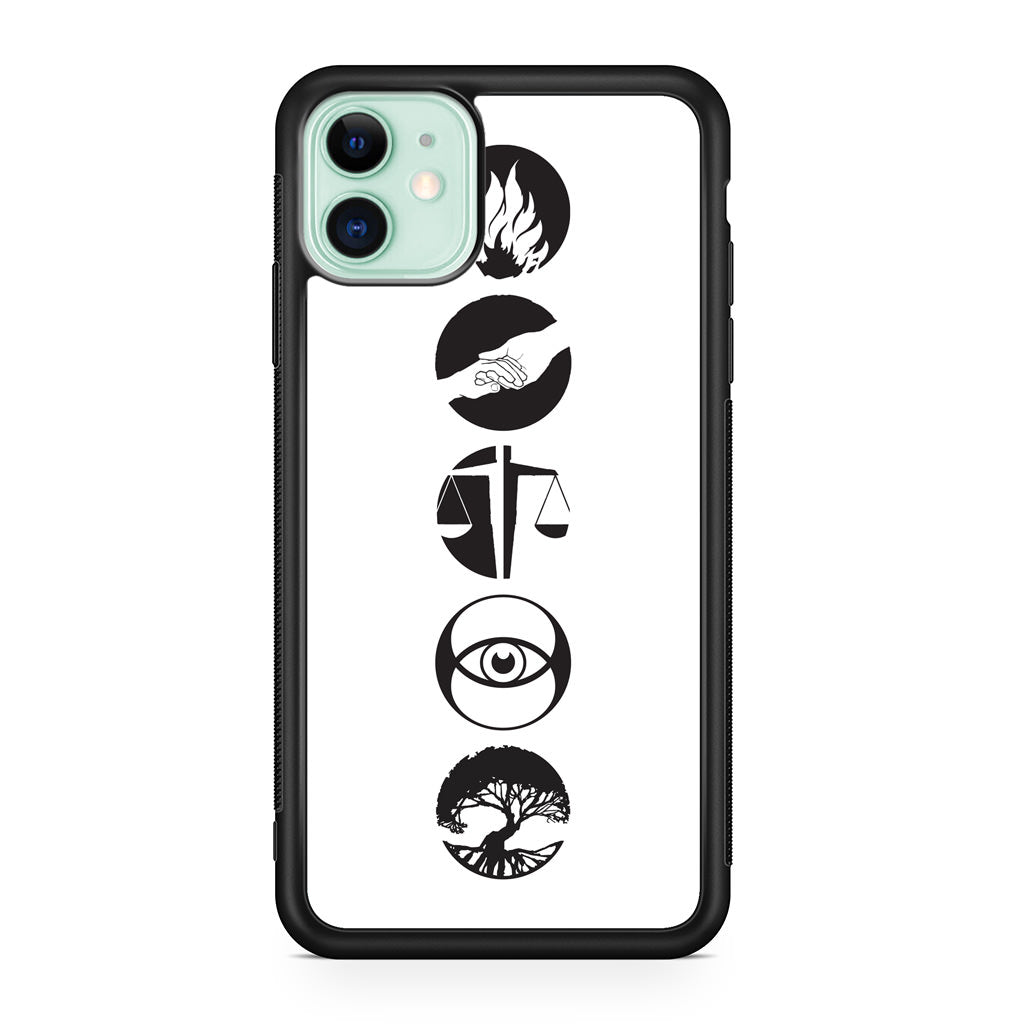 Divergent Factions iPhone 11 Case