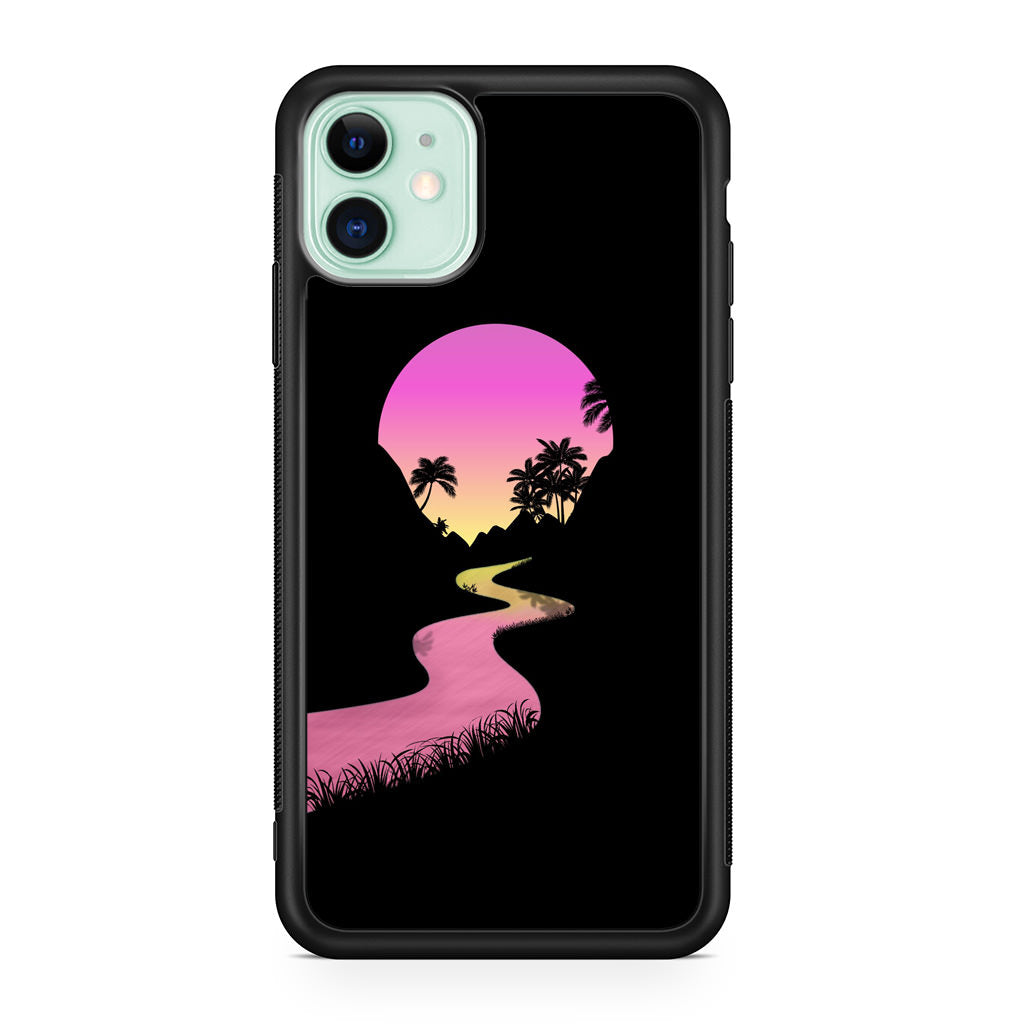 Flow To The Estuary iPhone 11 Case