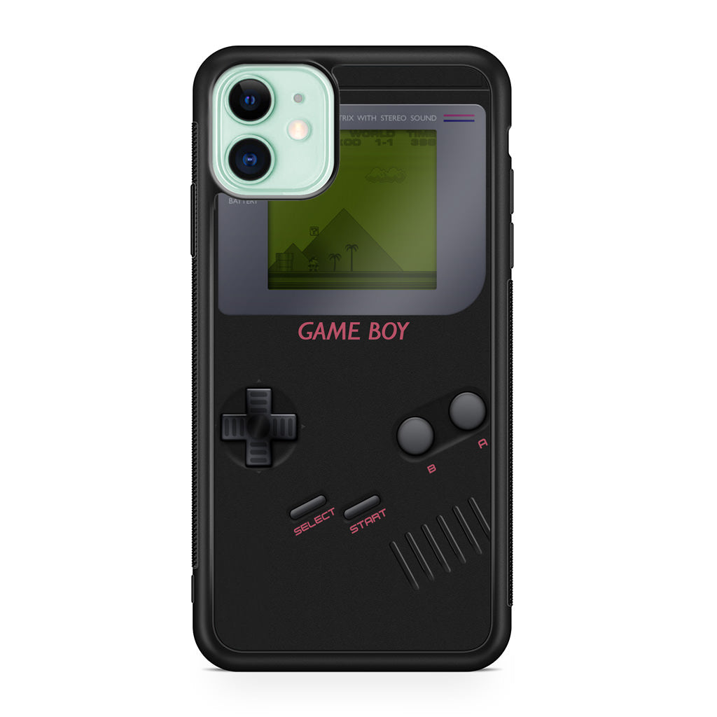 Game Boy Black Model iPhone 12 Case